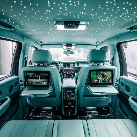 Tiffany Blue Car, Teal Car, Rolls Royce Interior, Tiffany Color, Limo Ride, Money Buys Happiness, Pink Motorcycle, Car Goals, Car Themes