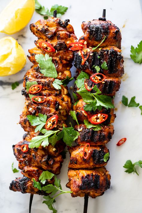 Peri-Peri Chicken Espetada - Simply Delicious Chicken Espetada, Chicken Peri Peri, Sambal Chicken, Food Polls, Sunset Ideas, Vegetable Kebabs, Peri Chicken, Chicken Skewer Recipe, Peri Peri Chicken