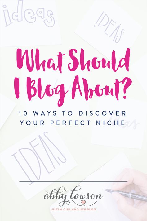 If you want to start a blog but aren’t sure what to blog about, don’t miss this post! It has great tips and tricks for helping you find the perfect blog niche! What To Blog About, Earn Money Blogging, Blogging Inspiration, Blog Niche, Niche Marketing, Blog Topics, Blogger Tips, Blog Tools, Blog Content