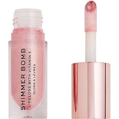 OMG. Gotta have this: Makeup Revolution Shimmer Bomb Lip Gloss Makeup Pictorial, Shimmer Lip Gloss, Bathroom Stuff, Gloss Makeup, Plump Lips, Makeup To Buy, Glitter Lips, Lip Glosses, Glossy Lips