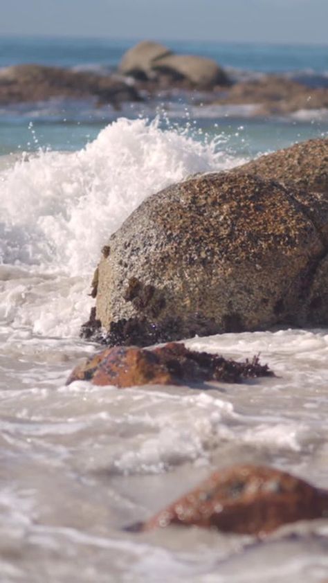 Sea Beach Video, Sup Surfing, Sea Video, Waves On The Beach, Paddle Surf, Beach Video, Waves Sea, The Sound Of Waves, Calming Sounds