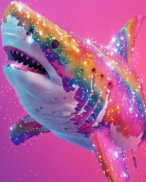 Lisa Frank Animals Part 3 <3 Lisa Frank Aesthetic Art, Lisa Frank Wedding, Lisa Frank Color Palette, Lisa Frank Aesthetic, Lisa Frank Art, Forensic Art, Pure Aesthetic, Shark Pictures, Mermaid Room