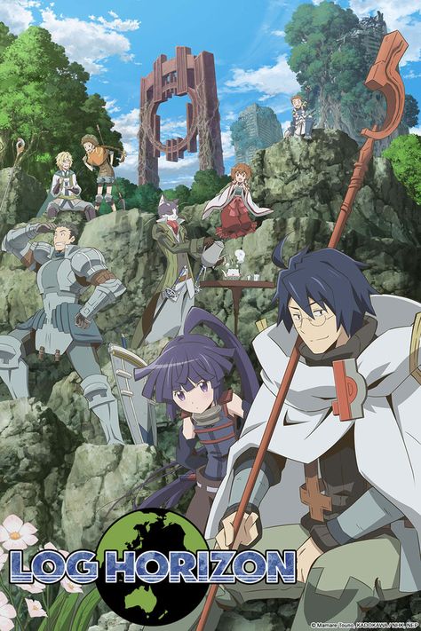 Log Horizon Phantasy Star Online 2, Log Horizon, Accel World, Anime Release, Latest Anime, Anime Watch, Anime Reviews, Kaichou Wa Maid Sama, Dvd Box