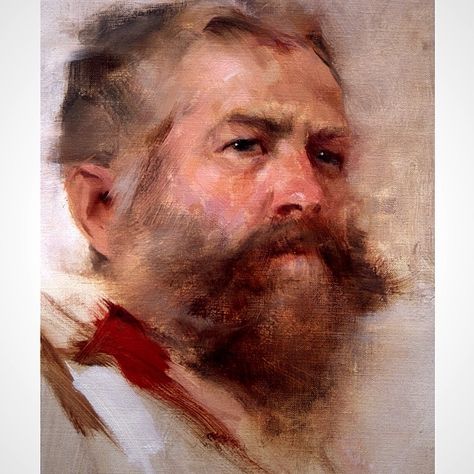 Alla prima painting by Richard Schmid. #art #paintguide #painting #richardschmid Alla Prima Painting, Richard Schmid, School Portraits, Representational Art, Oil Portrait, Portrait Sketches, Paintings I Love, Traditional Paintings, Male Portrait