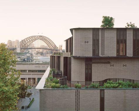 Greenhouse Kitchen, Studio Bright, Greenhouse Interiors, Solid Brick, Brick Paneling, Sydney City, Grey Brick, The Local Project, Australian Architecture