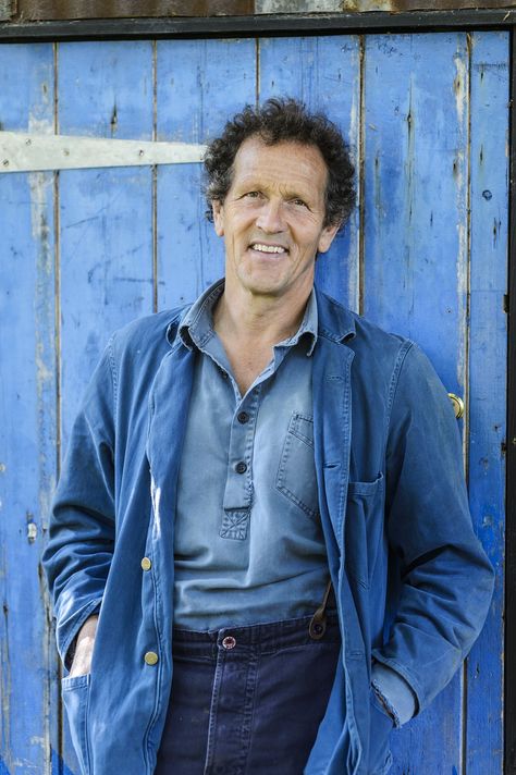 Monty Don Style, Male Gardener Aesthetic, Gardener Clothes, Workman Jacket, French Chore Coat, Gardening Clothes, Monty Don, Seasonal Affective, Barn Coat