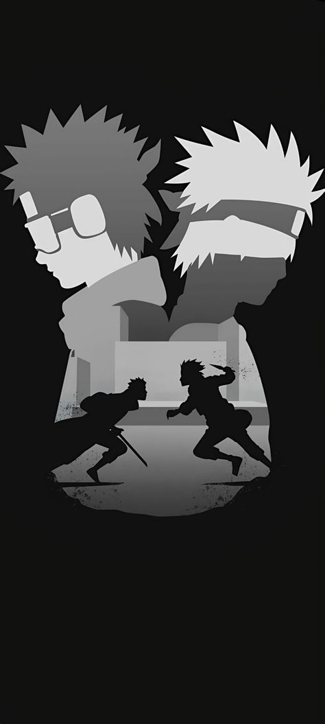 Kakashi Hokage Wallpaper, Kakashi Wallpaper Dark, Obito Kakashi, Naruto Universe, Kakashi Hokage, Naruto Show, Kakashi And Obito, Anime Picture Hd, Naruto Uzumaki Hokage