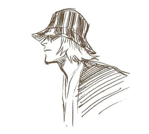 Urahara Kisuke Sketch, Keisuke Urahara, Bleach Sketch, Boichi Manga, Bleach Tattoo, Urahara Kisuke, Bleach Drawing, Anime Character Names, Bleach Anime Art