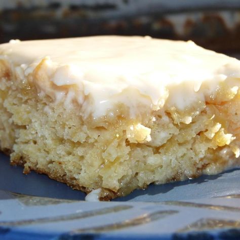 I'm sure there is an official name to this cake, but I grew up with it only being called anti-crabby cake because no matter how you were feeling, this cake always made you feel better. It still does the trick for me! It is simple, unique, and delicious! Peanut Butter Sheet Cake, Peanut Butter Icing, Pane Dolce, Texas Sheet Cake, Brownie Desserts, Best Banana Bread, Oreo Dessert, Pineapple Cake, Cake With Cream Cheese