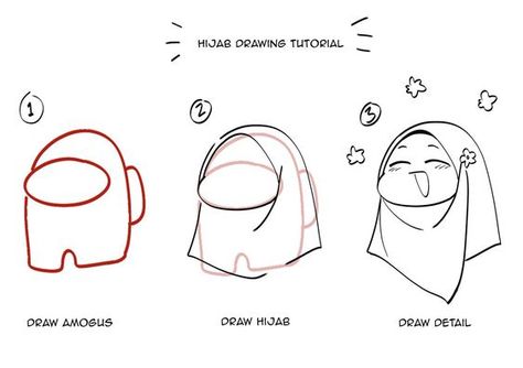 2 Bases 2 Artists, How To Draw A Hijab, How To Draw Hijab, Hijab Art, Hijab Drawing, Bahasa Jepun, Ayat Al-quran, Art Tools Drawing, Sketches Tutorial