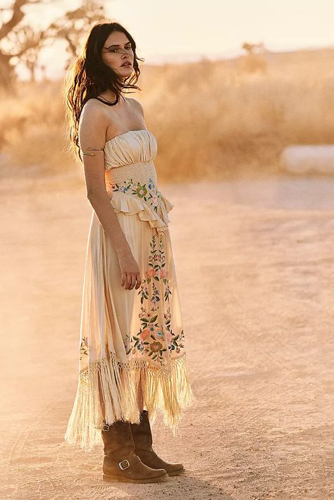 Sugar Rose, Estilo Hippie, Maxi Tops, Peplum Styling, Sheer Skirt, Peplum Styles, Estilo Boho, Free People Dress, Boho Outfits