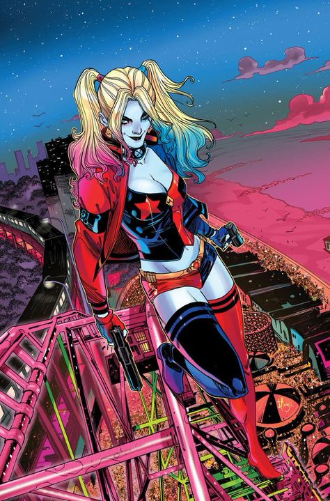 So Who is Writing Harley Quinn Anyway? Christopher Sebela or Sam Humphries? Or Both? Harley Quinn Print, Joker Y Harley Quinn, Harley Quinn Tattoo, Der Joker, Harley Quinn Artwork, Injustice 2, Harley Quinn Comic, Univers Dc, Arte Dc Comics