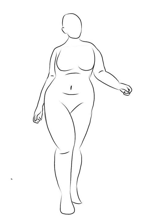 Plus Size Sketch, Fashion Sketch Template, Fashion Figure Templates, Fashion Illustration Poses, Body Template, Fashion Figure Drawing, Fashion Drawing Sketches, Fashion Illustrations Techniques, Fashion Artwork