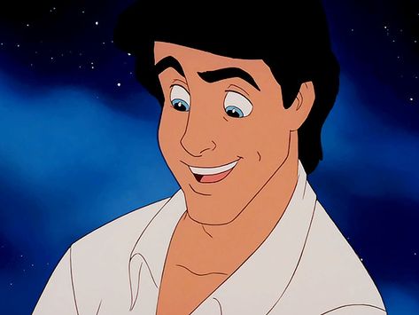 From the Little Mermaid (1989) The Little Mermaid 1989, Prince Eric, Handsome Prince, Disney Princesses, Little Mermaid, The Little Mermaid, Walt Disney, Prince, Mermaid