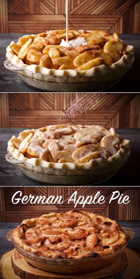 Desert Pie, German Apple Pie, Apple Pastry, Pie Thanksgiving, Kinds Of Pie, Pie Crusts, Apple Pies, Favorite Pie, Perfect Pies