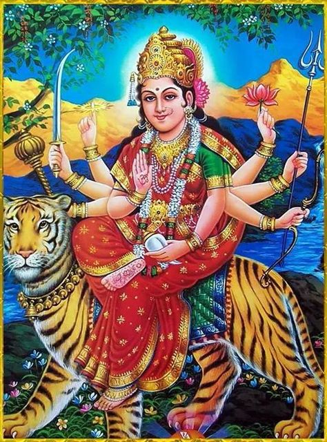 Durga amman Maa Mahalaxmi, Devi Pictures, Gods Hindu, Navratri Greetings, Hindu Goddesses, Ambe Maa, Mata Ji, Lord Durga, Maa Durga Photo