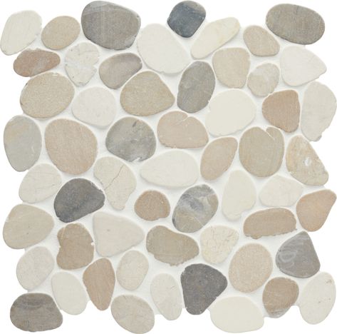 Pebble Mosaics - Arizona Tile Coastal Pebble Tile, Gray Pebble Tile Shower Floor, Pebble Tile Shower Floor Rustic, Pebble Stone Shower Floor Lowe's, Pebble Rock Shower Floor Earthtone, Tranquil Spa, Arizona Tile, Pebble Tile, Pebble Mosaic