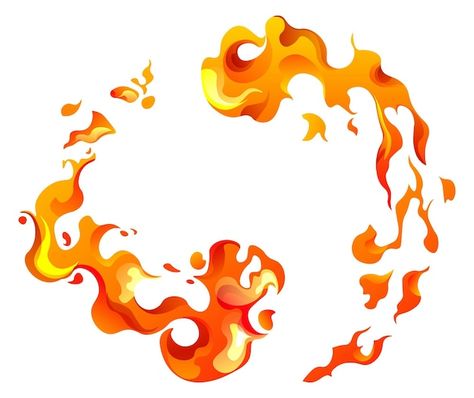 Circular frame with fire and flames ener... | Premium Vector #Freepik #vector #realistic-fire #fire-effect #fire-explosion #fire Fire Circle Tattoo, Flame Design Graphics, Fire Element Art, Fire Art Drawing, Stylized Fire, Fire Graphic Design, Flames Drawing, Fire Tattoo Designs, Flame Illustration