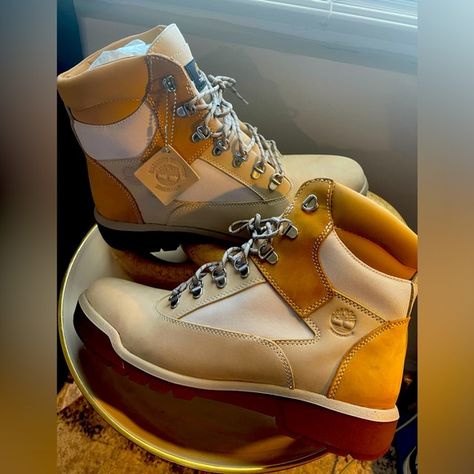 Timberland Field Boots Light Beige Nubuck (Size 12) Timberland Field Boots, Light Beige, Size 12, Boots, Brand New, Jewelry Watches, Plus Fashion, Outfit Inspo, Jeans Shoes