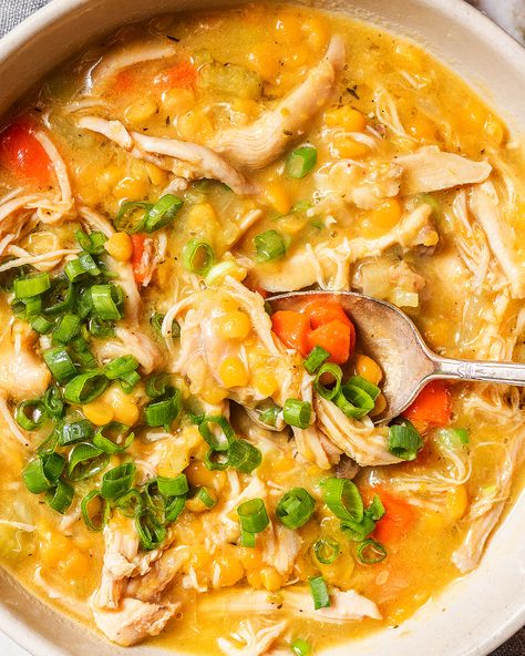 Chicken and Yellow Split Pea Stew | Tried and True Recipes Yellow Split Pea Recipe, Chicken Peas Recipe, Yellow Split Pea, Yellow Split Pea Soup, Yellow Split Peas, Split Peas, Tried And True Recipes, Homemade Soup Recipe, Pea Recipes