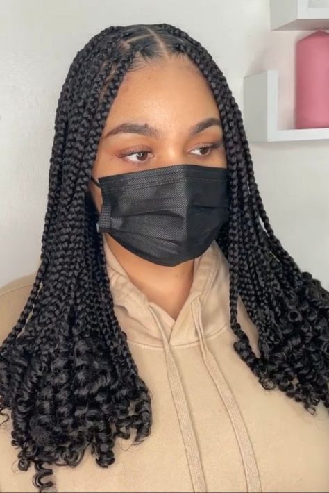 Adorable Coi Leray Braids Ideas You Need To See Now. - honestlybecca Coi Leray Braids, Braids And Twists, Coi Leray, Braided Hairstyles For Black Women Cornrows, Short Box Braids, African Hair Braiding Styles, Box Braids Hairstyles For Black Women, Braids Hairstyles Pictures, Cute Box Braids Hairstyles