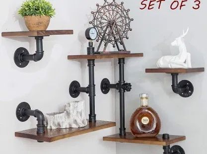 Ask Jo: Shelving in my Living Room | Jo's Country Junction Bookshelf Diy, Pride Diy, Metal Floating Shelves, Diy Tableware, Candles Fragrance, Corner Wall Shelves, Industrial Pipe Shelves, Home Decor Shelves, Wood Ladder