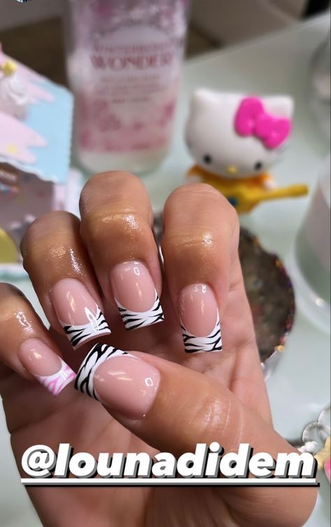 Acrylic Nails Pastel, Cowboy Nails, Hard Nails, Girly Acrylic Nails, French Tip Acrylic Nails, Simple Acrylic Nails, Work Nails, Short Square Acrylic Nails, Tip Nails