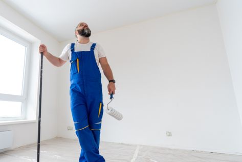 How to Clean Walls Before Painting: 6 Simple Steps You Should Never Skip Clean Walls Before Painting, Best Way To Clean Walls, Patch Drywall, Painting Rooms, Interior Paint Finishes, Clean Walls, How To Patch Drywall, Pool Water Features, Building Remodeling