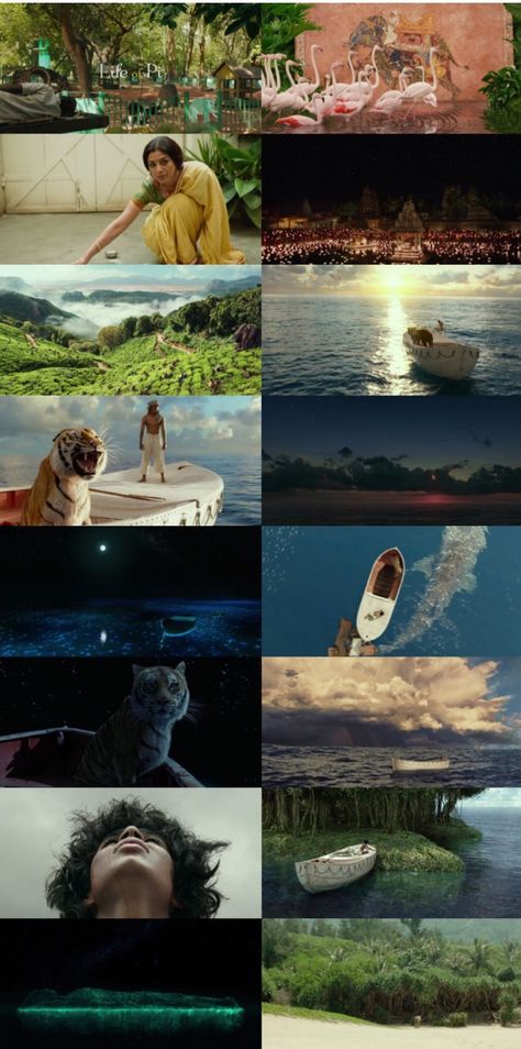 life of pi cinematography- one of my favorite films, beautiful cinematography and special effects Beautiful Cinematography Movies, Life Of Pi Aesthetic, Past Lives Cinematography, Past Lives Movie Cinematography, Life Of Pi Cinematography, Life Of Pi Movie, Life Of Pi Poster, Pi Film, Life Of Pi Book