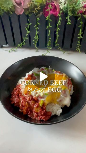 Ruth & Mark | Food Content Creators on Instagram: "Corned Beef and Egg, perfect combination sa masarap at magandang umaga.  Ingredients: corned beef in can onion, chopped garlic, minced potatoes, cubed 3 eggs spring onions, chopped (garnish) cooking oil  #Breakfast #Almusal #CornedBeefAndEgg #CornedBeef #EasyRecipe #CookAtHome #HomeCook #FOODIEPH #FoodInlfluencerPh #FoodContentCreator #everydaywoksoflife" Food Content, Spring Onions, 3 Eggs, Chopped Garlic, Corned Beef, Cook At Home, Spring Onion, Cooking Oil, Meat Dishes