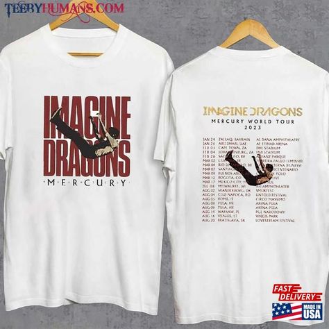 Artist Tshirts, Imagine Dragons Merch, Untold Festival, Festival Merch, Artist Merch, Merch Shirt, Merch Hoodie, Tour Merch, Milwaukee Wi