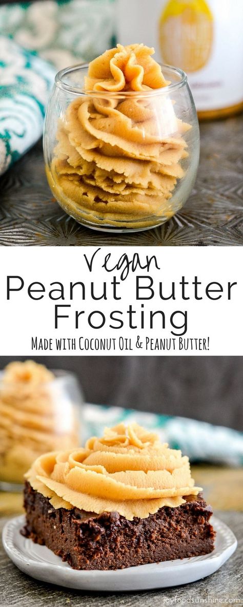 Vegan Peanut Butter Frosting, Butter Frosting Recipe, Peanut Butter Frosting Recipe, Dairy Free Frosting, Vegan Frosting, Peanut Butter Frosting, Desserts Vegan, Vegan Peanut Butter, Butter Frosting