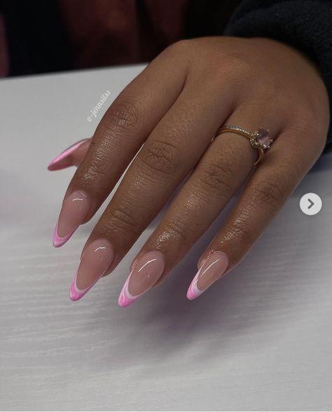 Oval Nails Designs, Gel Acrylic Nails, Drip Nails, Girly Acrylic Nails, Work Nails, French Tip Acrylic Nails, Classy Acrylic Nails, Short Square Acrylic Nails, Acrylic Nails Coffin Pink