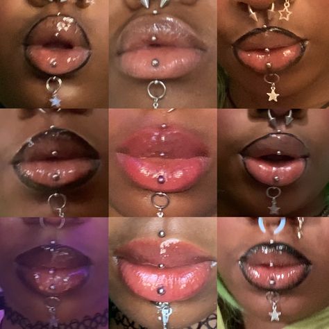 Tongue Piercing Jewelry, Xoxo Jewelry, Beauty Treatments Skin Care, Face Piercings, Makeup Accesories, Cool Piercings, Cute Ear Piercings, Facial Piercings, Cute Piercings