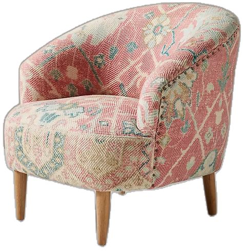 Chair Whimsy, Pattern Accent Chair, Small Sectional Sofa, Patterned Furniture, Floral Chair, Hanging Furniture, Casa Country, Printed Chair, Upholstered Chair