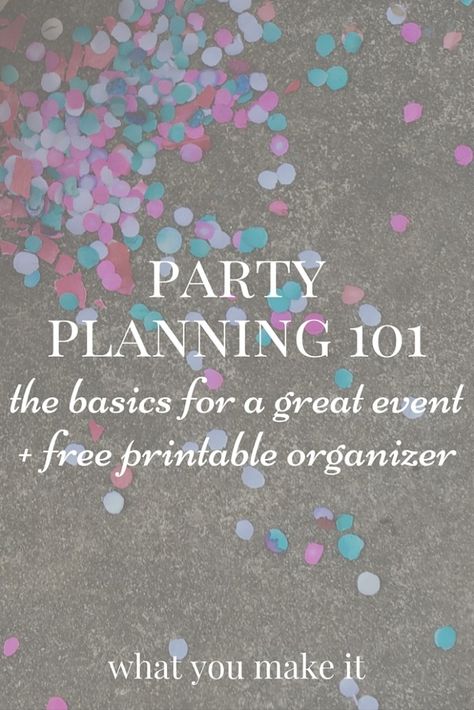 How To Party Plan, How To Plan An Event Checklist, How To Start An Event Planning Business, Event Planner Checklist, Free Printable Party Planner, Party Planner Business, Party Planning 101, Event Planning Checklist Templates, Event Marketing Plan