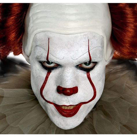 Maquillage Halloween Clown, Pennywise Makeup, Maquillage Halloween Simple, Teknik Makeup, Halloween Makeup Clown, Hourglass Makeup, Creepy Halloween Makeup, Cute Halloween Makeup, Cool Halloween Makeup