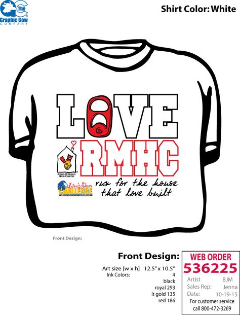 ADPi philanthropy t-shirt // Ronald McDonald House Charities Adpi Rmhc Shirts, Rmhc Adpi, Adpi Philanthropy, Philanthropy Events, Philanthropy Shirts, Graphic Cow, Ronald Mcdonald House Charities, Sorority Shirt, Ronald Mcdonald House