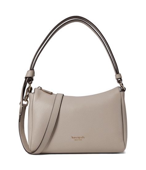 PRICES MAY VARY. Complement your look accessorizing with the Kate Spade New York Knott Pebbled Leather Medium Shoulder Bag. Leather construction. Zipper closure. Pockets:One internal back wall zipper pocket;One internal front snap closure pocket. Top two carry handles;Adjustable shoulder carry strap for crossbody carry. Complement your look accessorizing with the Kate Spade New York Knott Pebbled Leather Medium Shoulder Bag. Leather construction. Zipper closure. Pockets:One internal back wall zi Kate Spade Knott, Warm Taupe, Pocket Top, Kate Spade New York, Pebbled Leather, Snap Closure, Zipper Pocket, Shoulder Bags, Fashion Shoes