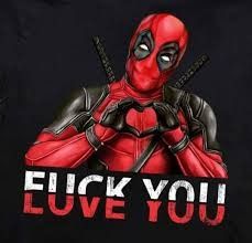 Deadpool Middle Finger, Villain Stickers, Rugby Wallpaper, Deadpool Quotes, Cute Deadpool, Deadpool Tattoo, Deadpool Pictures, Deadpool Artwork, Deadpool Logo