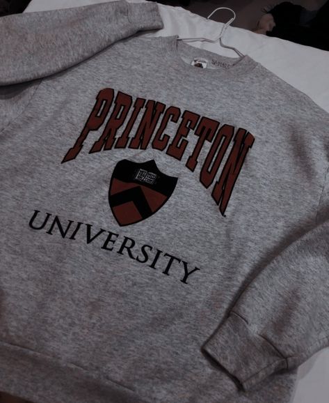 University Inspiration, Rose Calloway, University Crewneck, Sweatshirt Aesthetic, Ivy Style, Dream College, Addicted Series, Princeton University, Beach Vibes