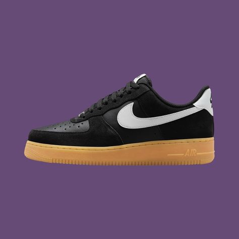 Nike Air Force 1 Low "Black Suede Gum" Arriving this Fall 2024 Are you ready for this 🔥🔥🔥🔥 Nike Air Force 1 Low, Air Force 1 Low, Fall 2024, Nike Air Force 1, Air Force 1, Nike Air Force, Black Suede, Air Force, Gum