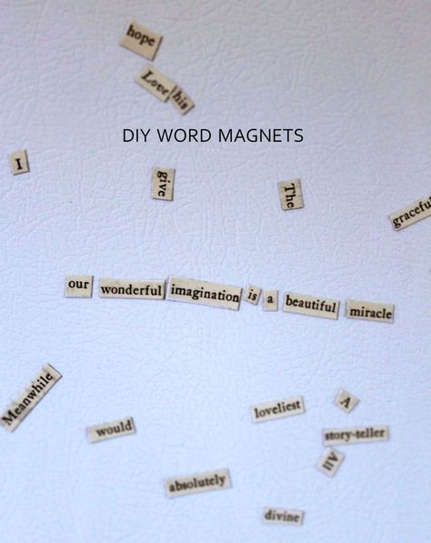 Fridge Magnets Words, Fridge Magnets Letters, Fridge Word Magnets, Funny Sentences, Word Magnets, History Of Literature, Fridge Art, Diy Magnets, Word Board