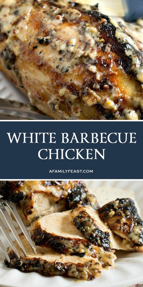 White Barbecue Sauce, Dinner Yummy, Easy Eat, Family Feast, Barbecue Chicken, Quick Dinner Recipes, Chicken Dishes Recipes, Easy Cooking Recipes, Barbecue Sauce