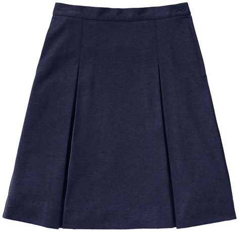 PRICES MAY VARY. Imported Zipper closure Machine Wash Traditional Knee Length Kick Pleat Skirt Ponte Knit Stretch Fabric Interior Hidden Pocket Inside Waistband Generous 2 Inch Hem for Lengthening if needed A Traditional knee length kick pleat skirt in ponte knit for amazing comfort. This skirt features a side zip closure, a right side in seam pocket and a interior hidden pocket inside the waistband. This skirt also has a generous 2 inch hem for lengthening. In Seam Pocket, Kick Pleat Skirt, School Uniform Skirts, Flared Skater Skirt, Girl Skater, School Uniform Kids, School Skirt, Pleat Skirt, Tennis Skirts