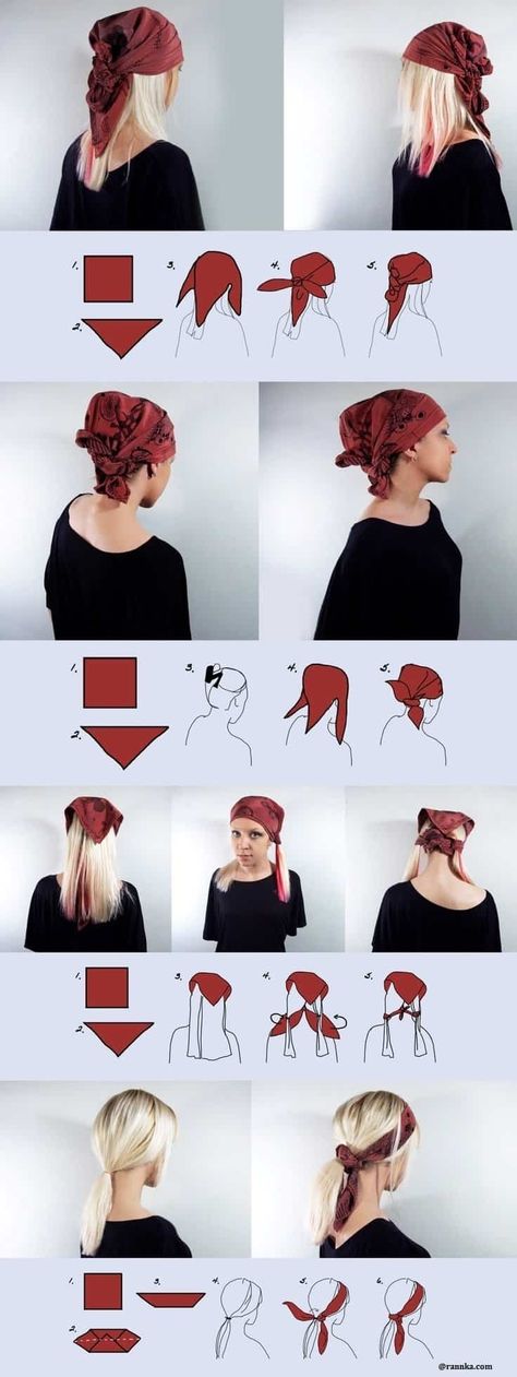 Silk Head Wrap, Knot Ponytail, Ponytail Wrap, Diy Costumes Women, Head Scarf Tying, Ombre Highlights, Luxy Hair, Scarf Trends, Hair Scarf Styles