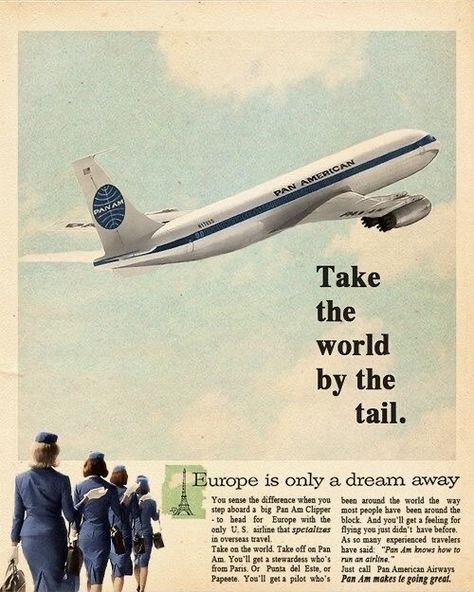 Pan Am Stewardess, Airlines Ads, Airline Advertising, Vintage Airline Ads, Pan American Airlines, Pan American Airways, Wizz Air, Architecture Branding, Vintage Airline Posters