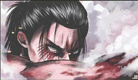 Attack On Titan Tattoo, Eren Aot, The Fallen Angel, Titans Anime, Attack On Titan Eren, Fullmetal Alchemist Brotherhood, Attack On Titan Fanart, Attack On Titan Art, Eren Jaeger