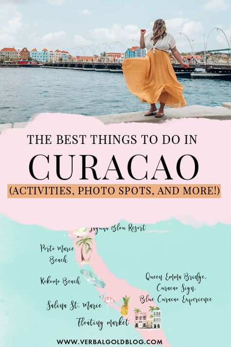 The most incredible things to do in Curacao to spend a few days in the Caribbean's dreamiest island. From fun activities to Instagram spots and the best beaches, here is your ultimate guide to the best Curacao itinerary! #Curacao #Caribbean Curacao Itinerary, Curacao Vacation, Curacao Island, Where Is Bora Bora, Beautiful Beaches Paradise, Best Island Vacation, Honey Moon, Central America Travel, Caribbean Vacations