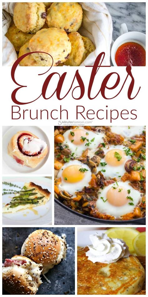 Ham Easter, Easter Dinners, Easter Brunch Recipes, Brunch Pizza, Easter Brunch Buffet, Group Recipes, Brunch Sides, Easter Brunch Menu, Recipes Easter